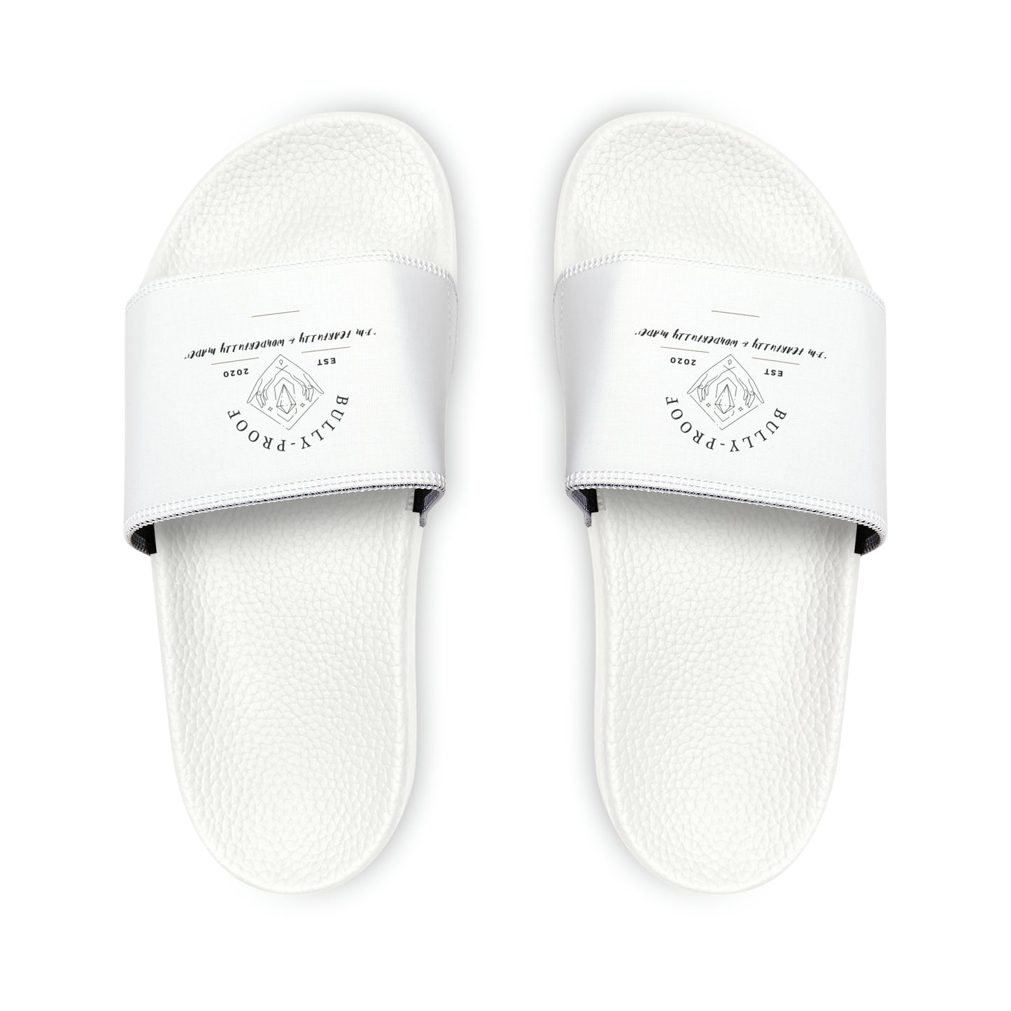 Bully-Proof Logo Men's PU Slide Sandals