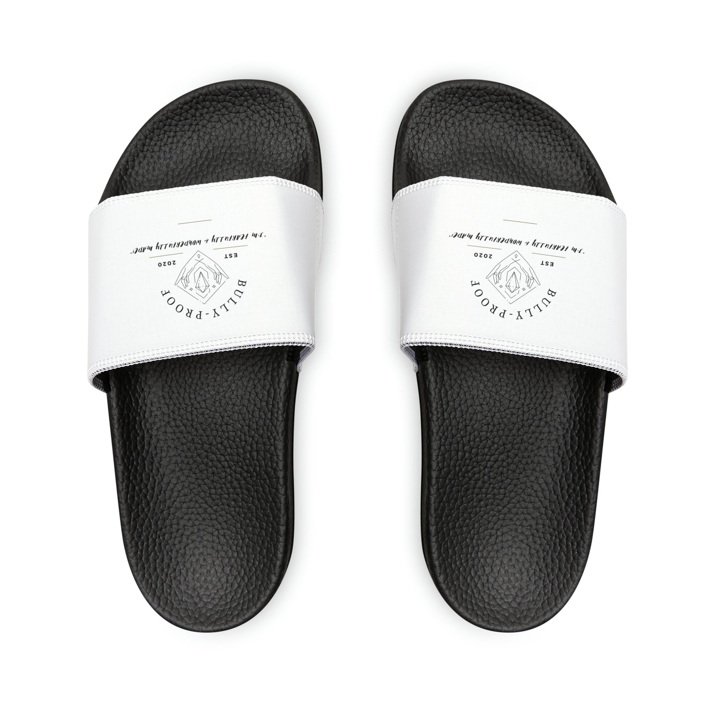 Bully-Proof Logo Men's PU Slide Sandals