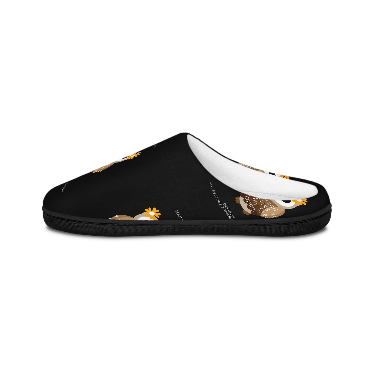 Bully-Proof: Team No Sleep Women's Indoor Slippers