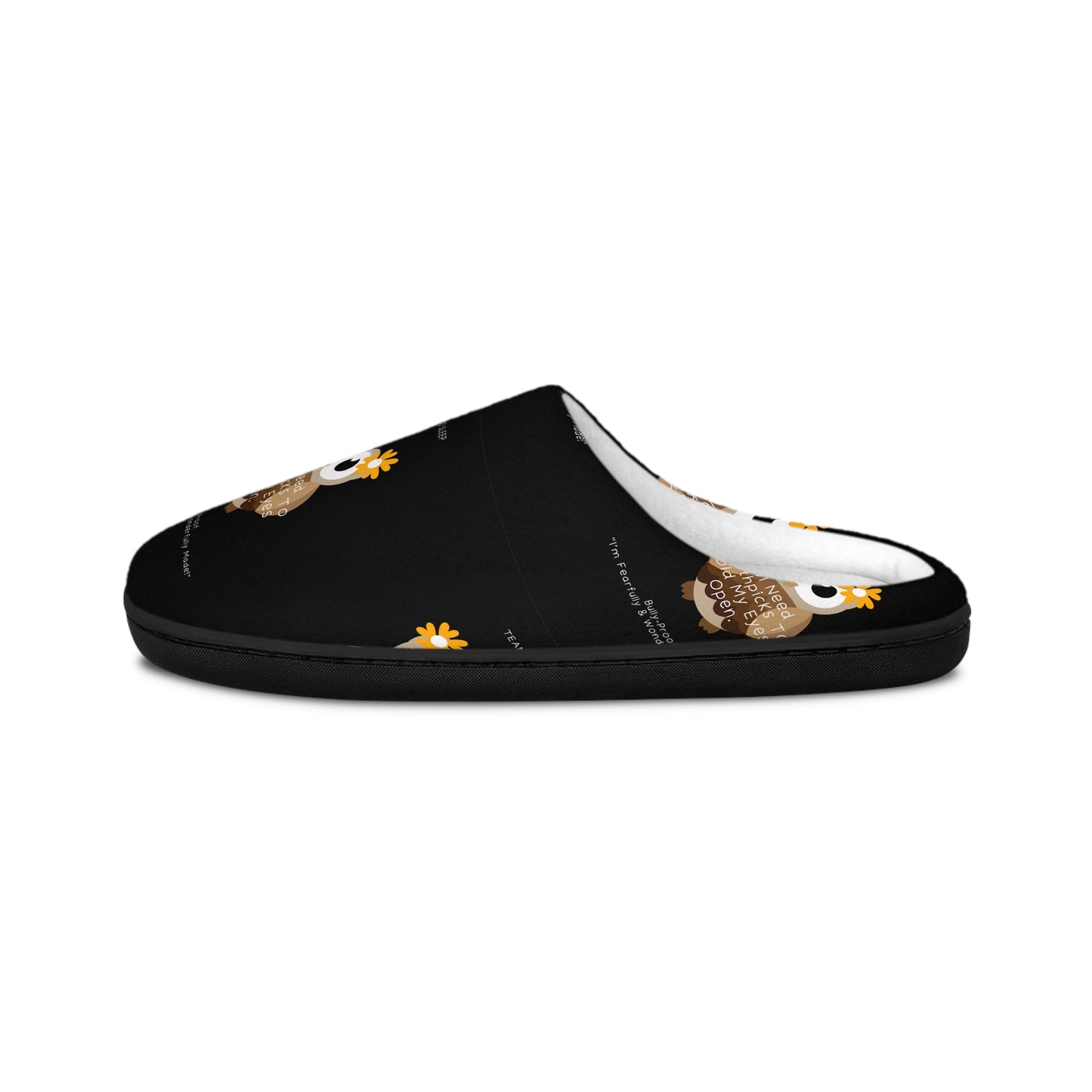 Bully-Proof: Team No Sleep Women's Indoor Slippers