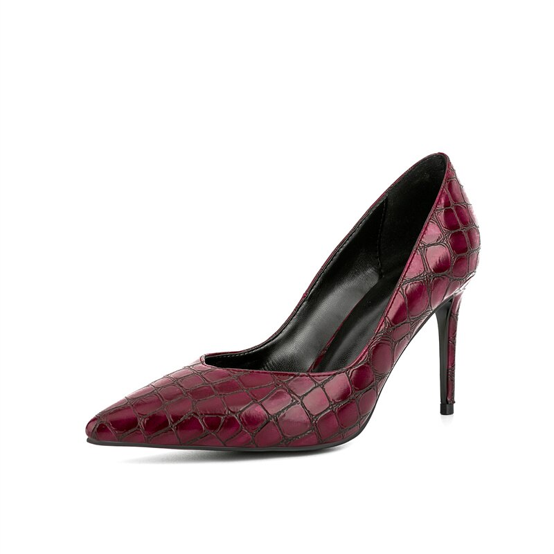 processing time:7-10 days after placing orders--Spring and Summer New Pointy Thin High-heeled Shoes Elegant Sexy Plaid Shallow Mouth Single Shoes Banquet Show Work Shoes