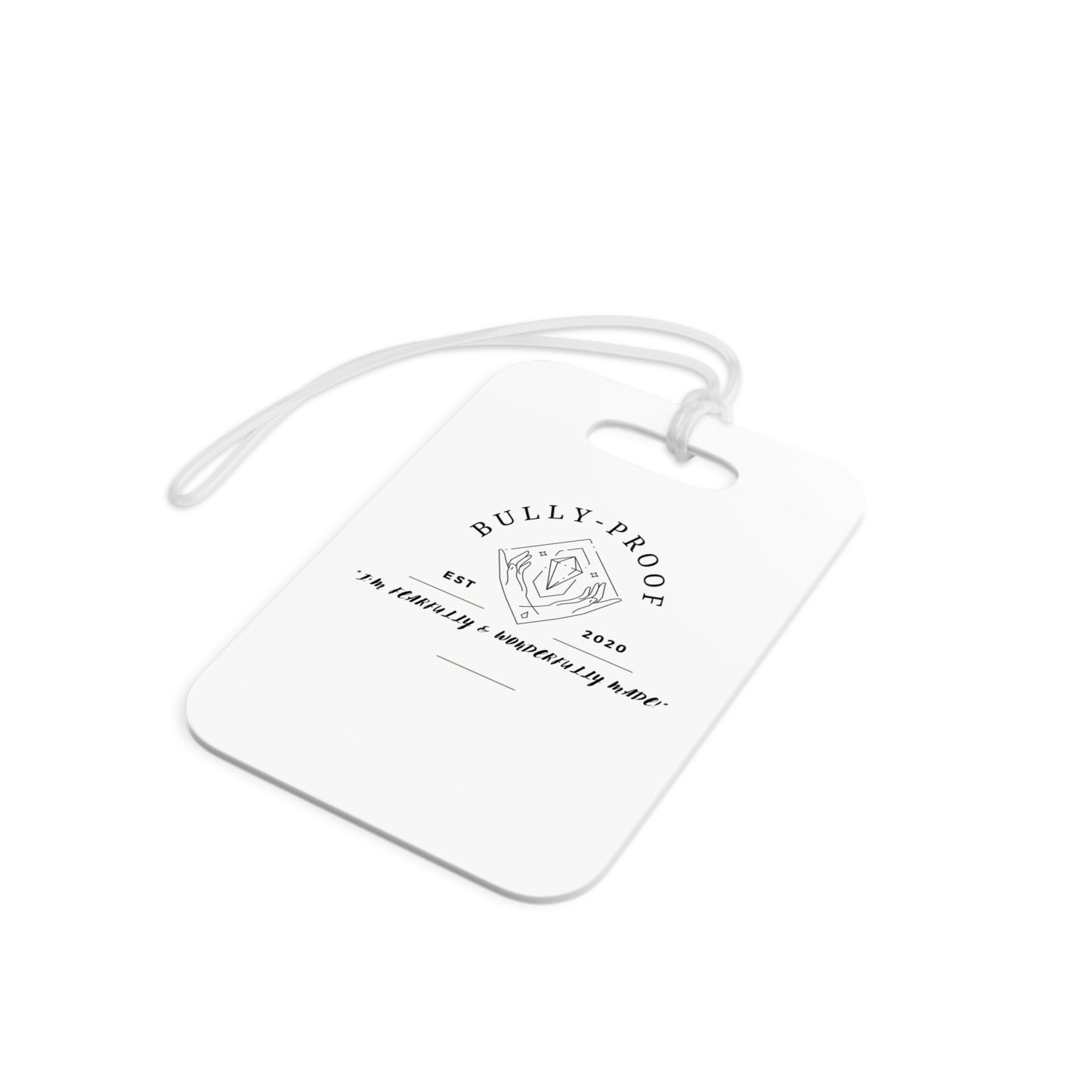 Bully-Proof Logo Luggage Tags