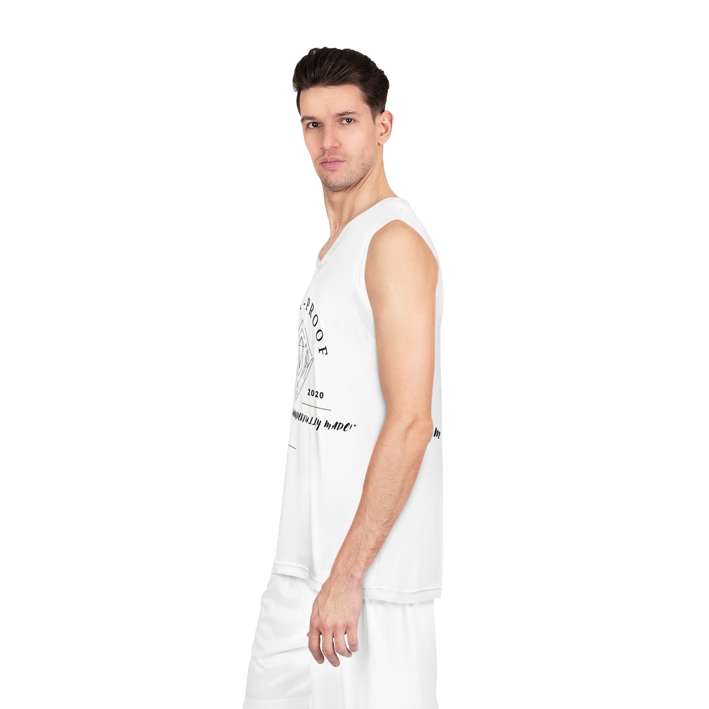 Bully-Proof Logo Basketball Jersey (AOP)
