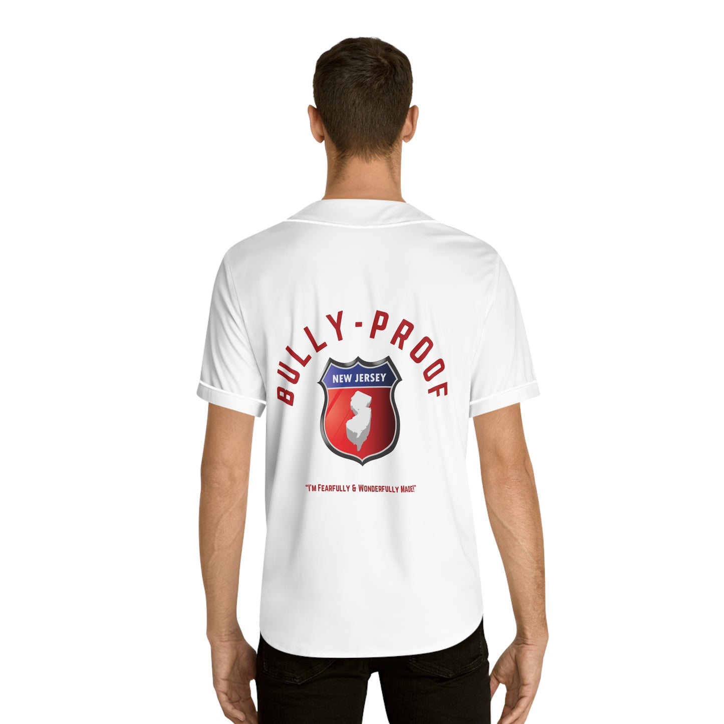 Bully-Proof NJ Men's Baseball Jersey (AOP)