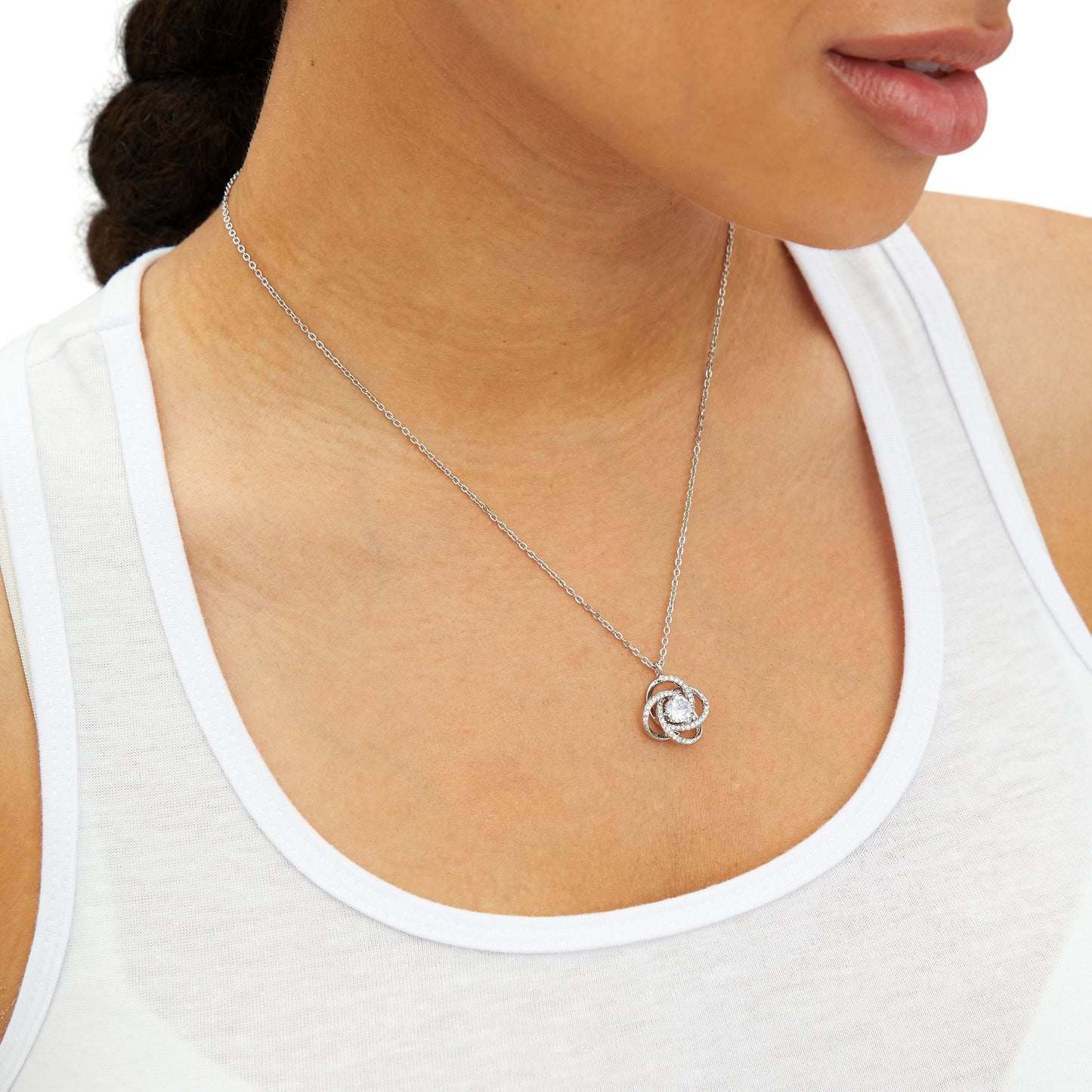 Bully-Proof Love Knot Necklace