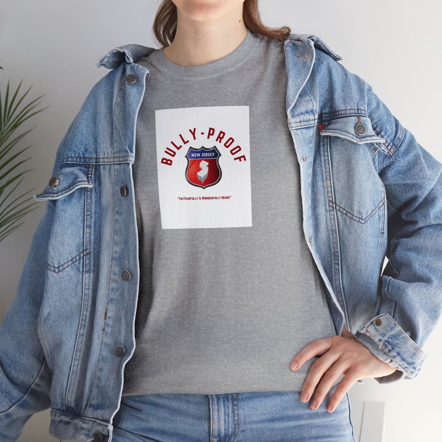 Bully-Proof NJ Unisex Heavy Cotton Tee