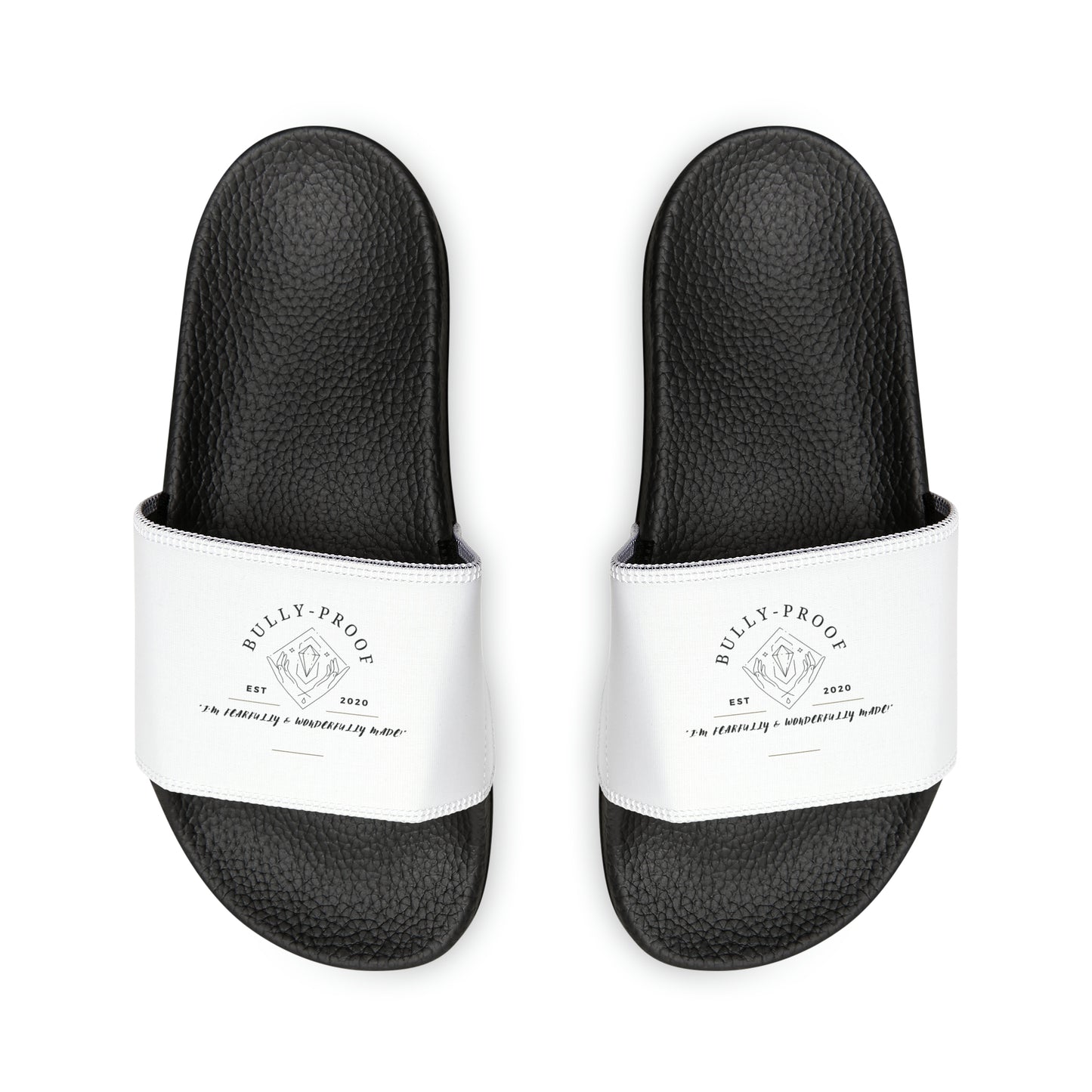Bully-Proof Logo Men's PU Slide Sandals