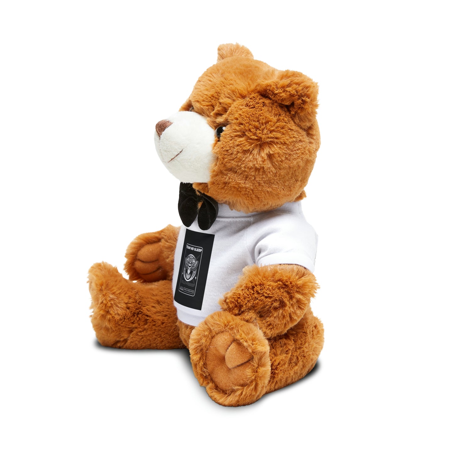 Bully-Proof Team No Sleep Teddy Bear with T-Shirt