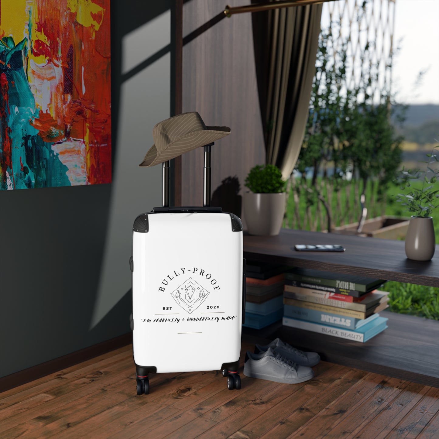 Bully-Proof Logo Suitcase