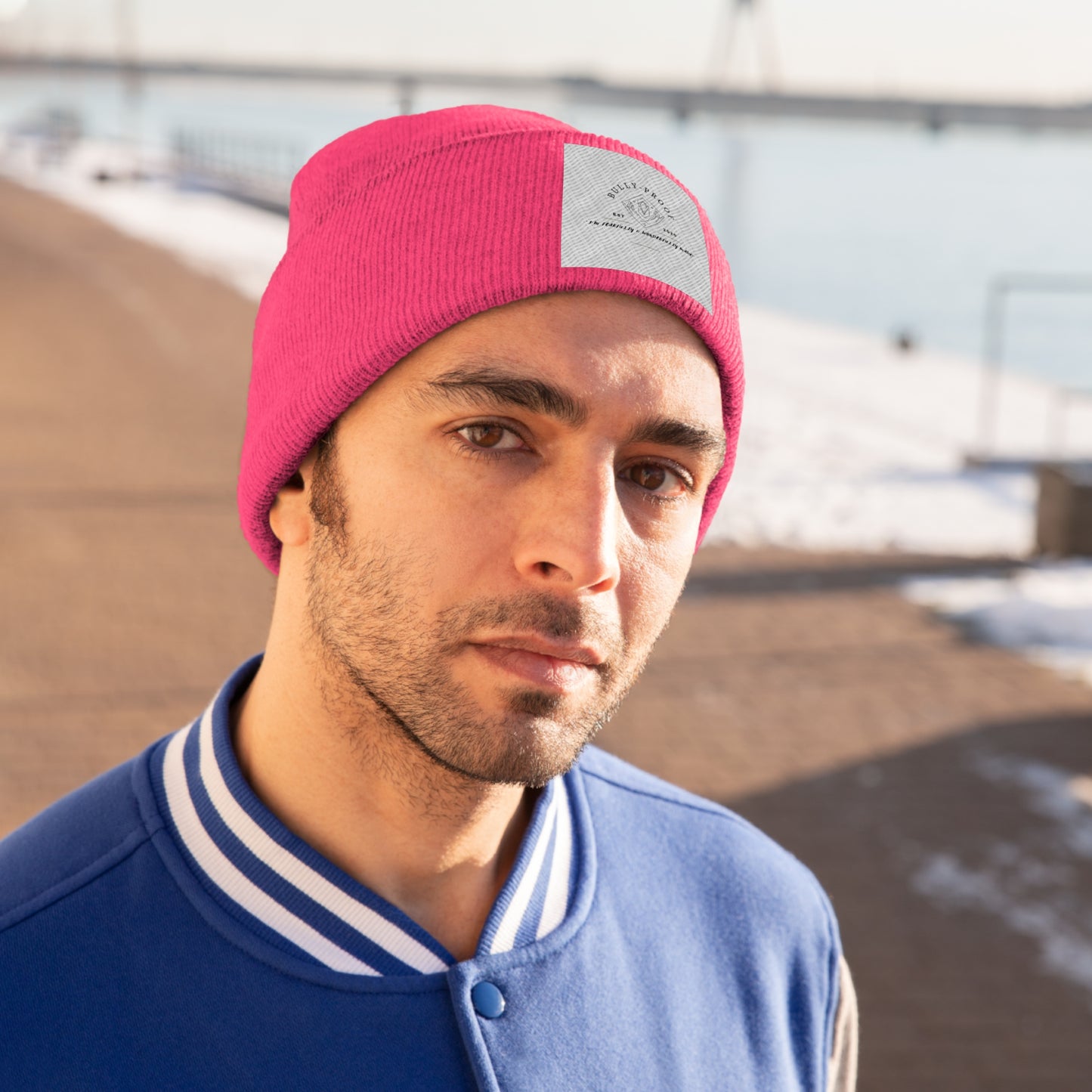 Bully-Proof Logo Knit Beanie