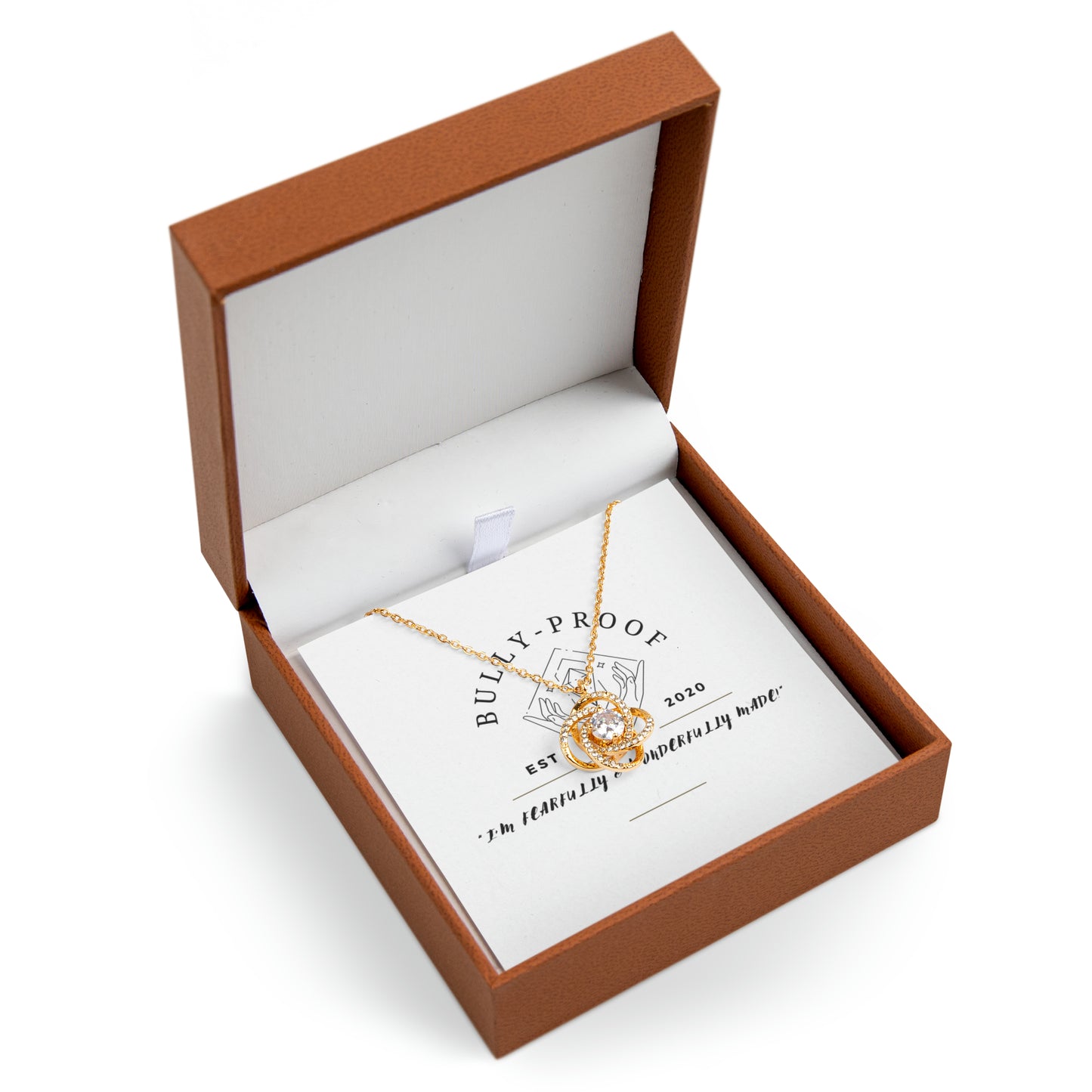 Bully-Proof Love Knot Necklace