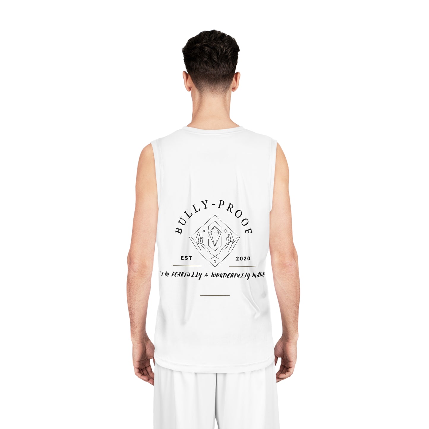 Bully-Proof Logo Basketball Jersey (AOP)
