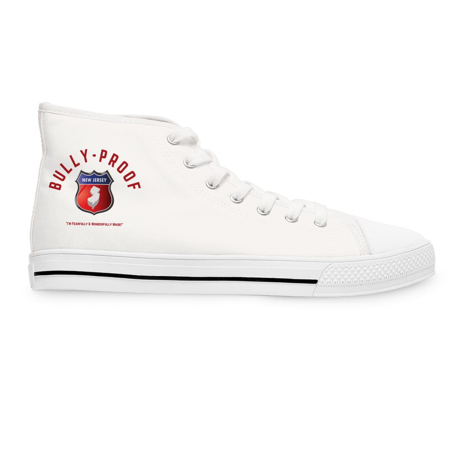 Bully-Proof NJ Women's High Top Sneakers