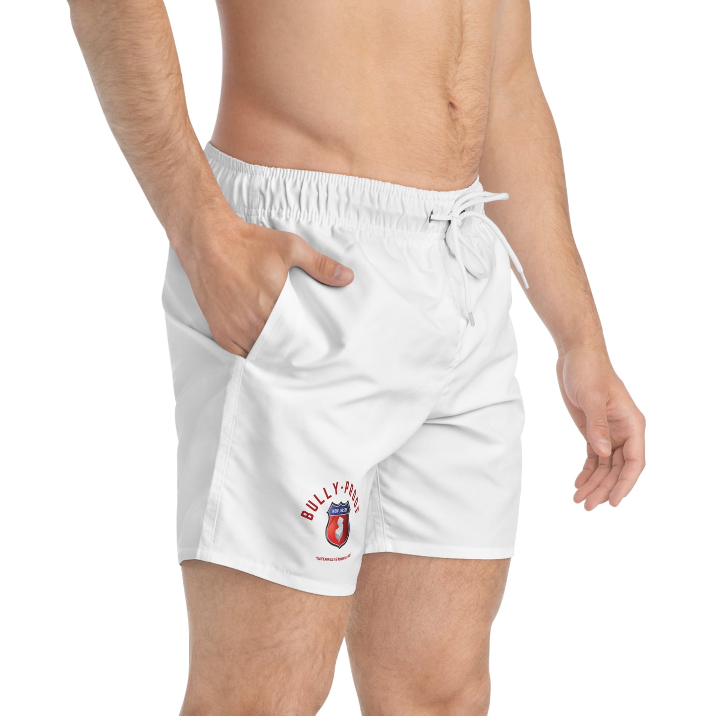 Bully-Proof NJ Swim Trunks (AOP)