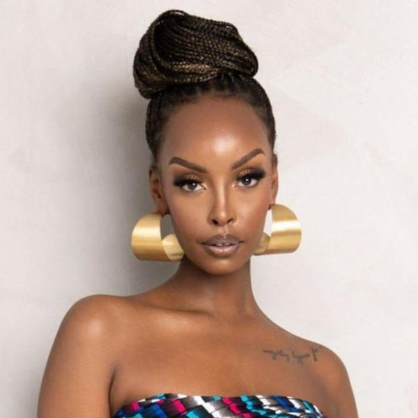 Popular Large Earrings African Women's Large Earrings