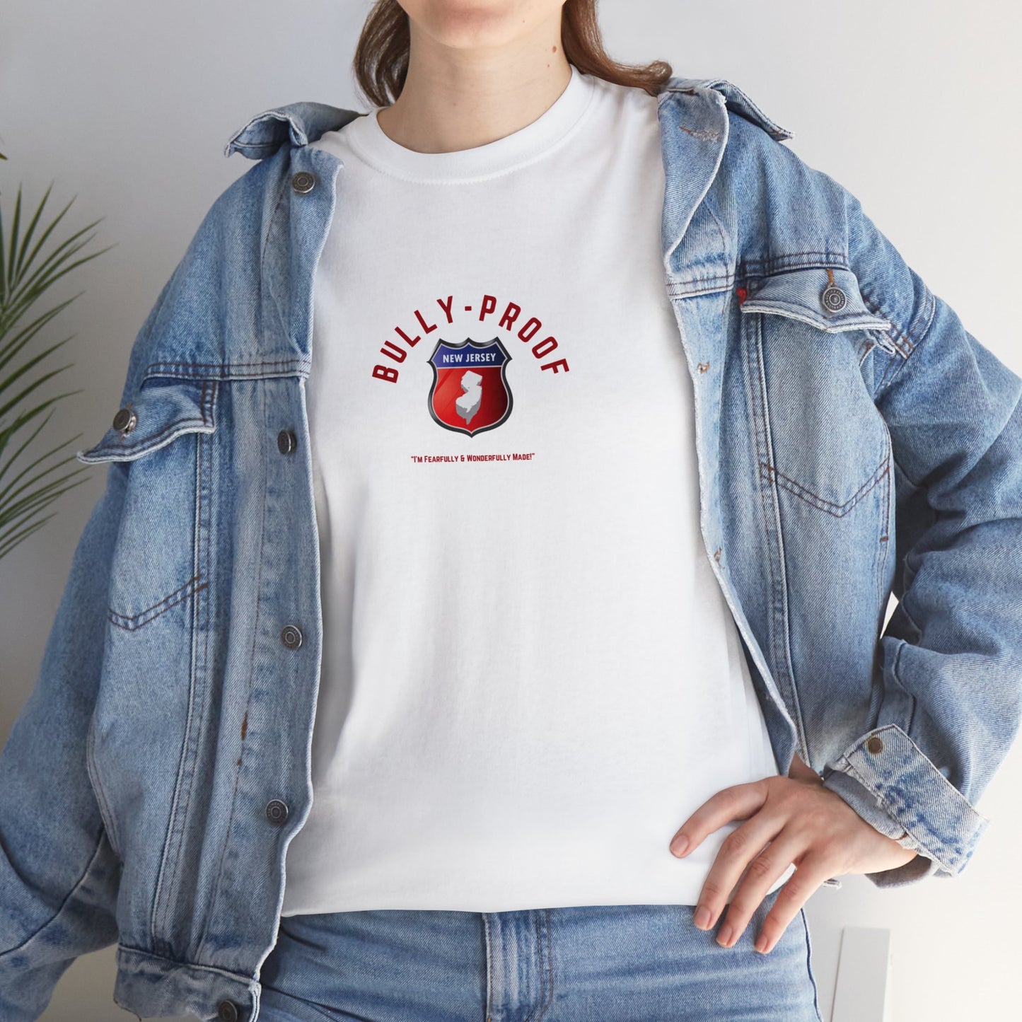 Bully-Proof NJ Unisex Heavy Cotton Tee