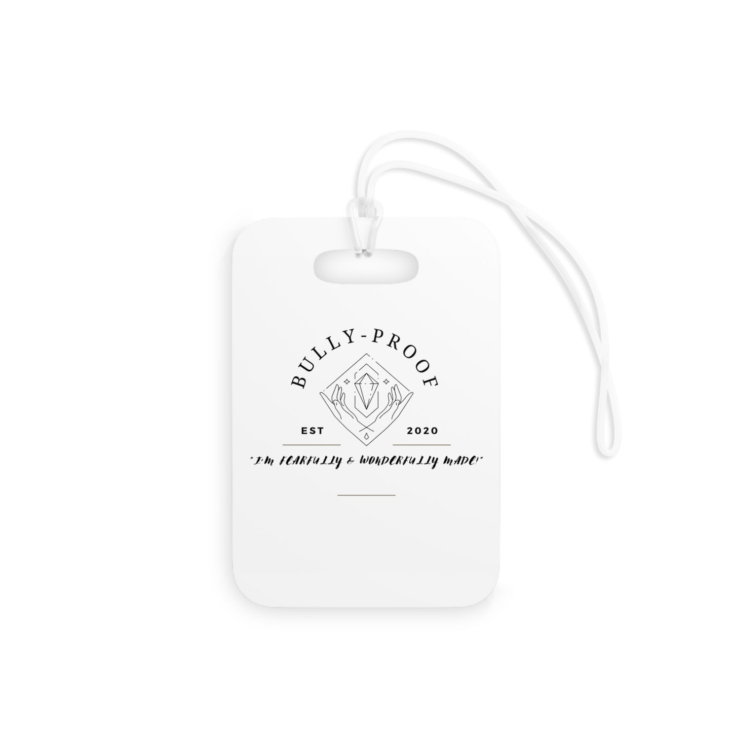 Bully-Proof Logo Luggage Tags