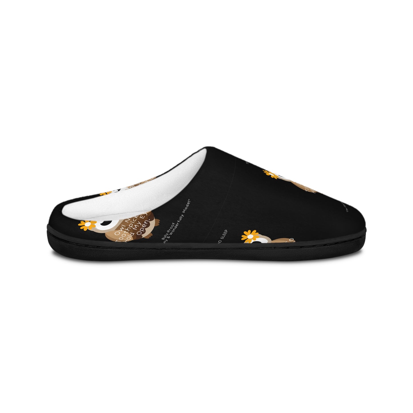 Bully-Proof: Team No Sleep Women's Indoor Slippers