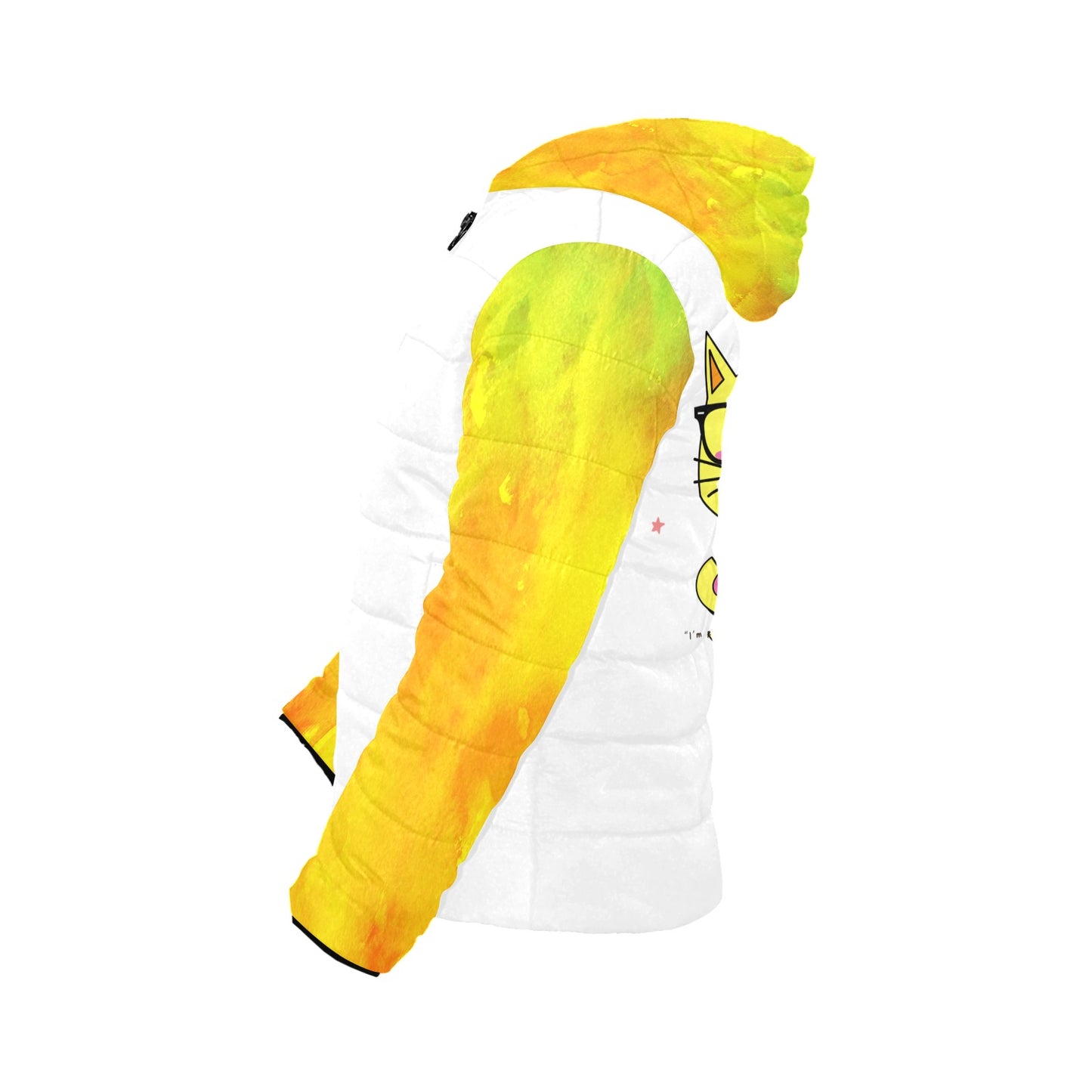 Bully-Proof Da Nerd Kat Slay Kids' Padded Hooded Jacket (H45)