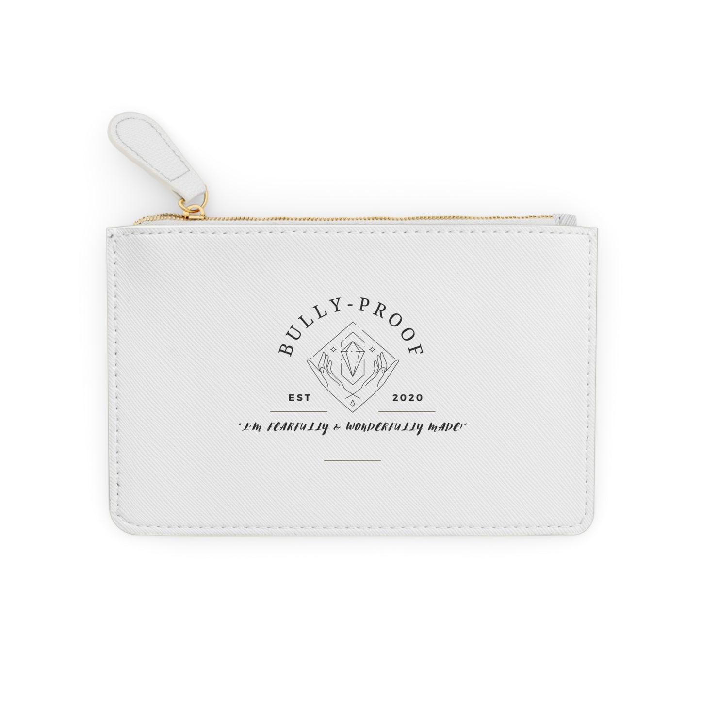 Bully-Proof Logo Mini Clutch Bag