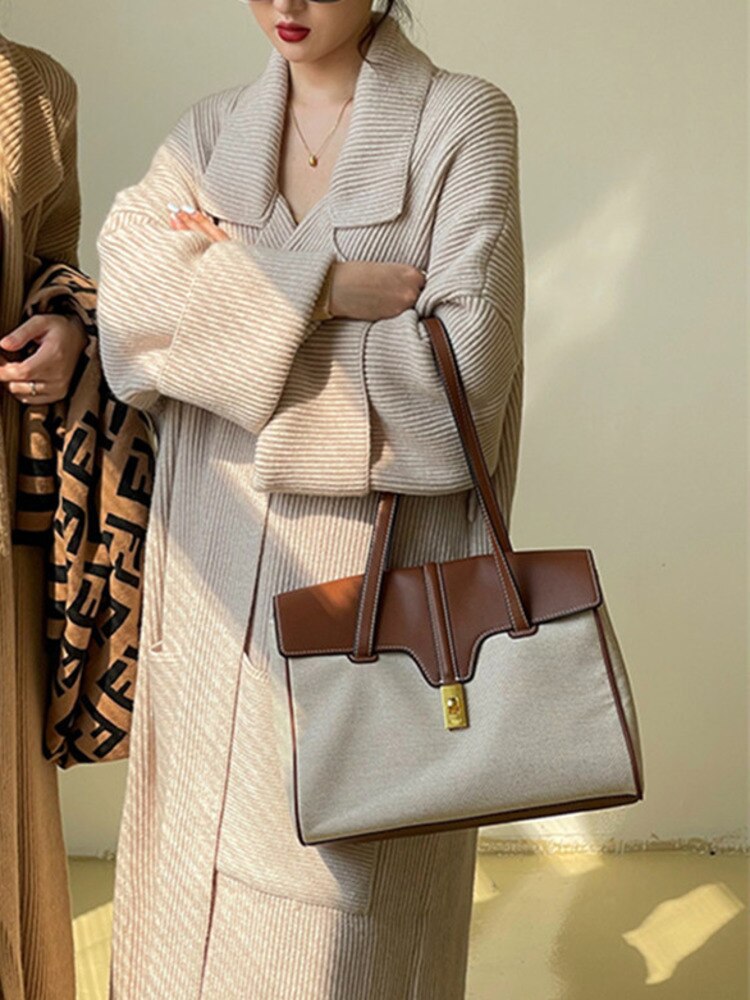 Knitting Cardigan Thicken Long Sweater Coat For Women Solid Lapel Loose Casual Vintage Clothing Autumn Winter