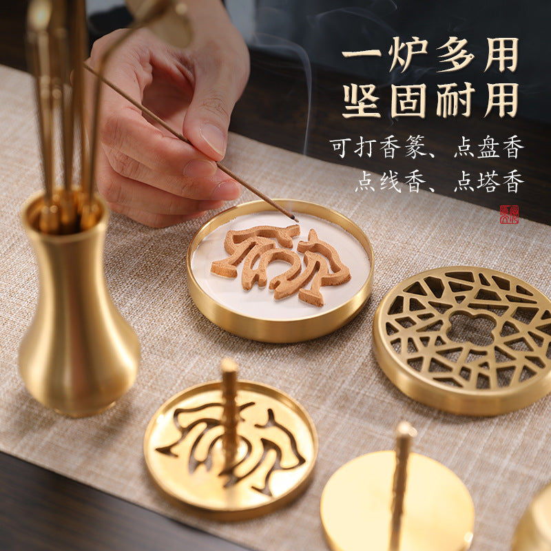 Fragrant Seal Incense Burner Sealing Tool Incense Incense Burner Incense Incense Burner Powder Sandalwood Agaric Gift Box