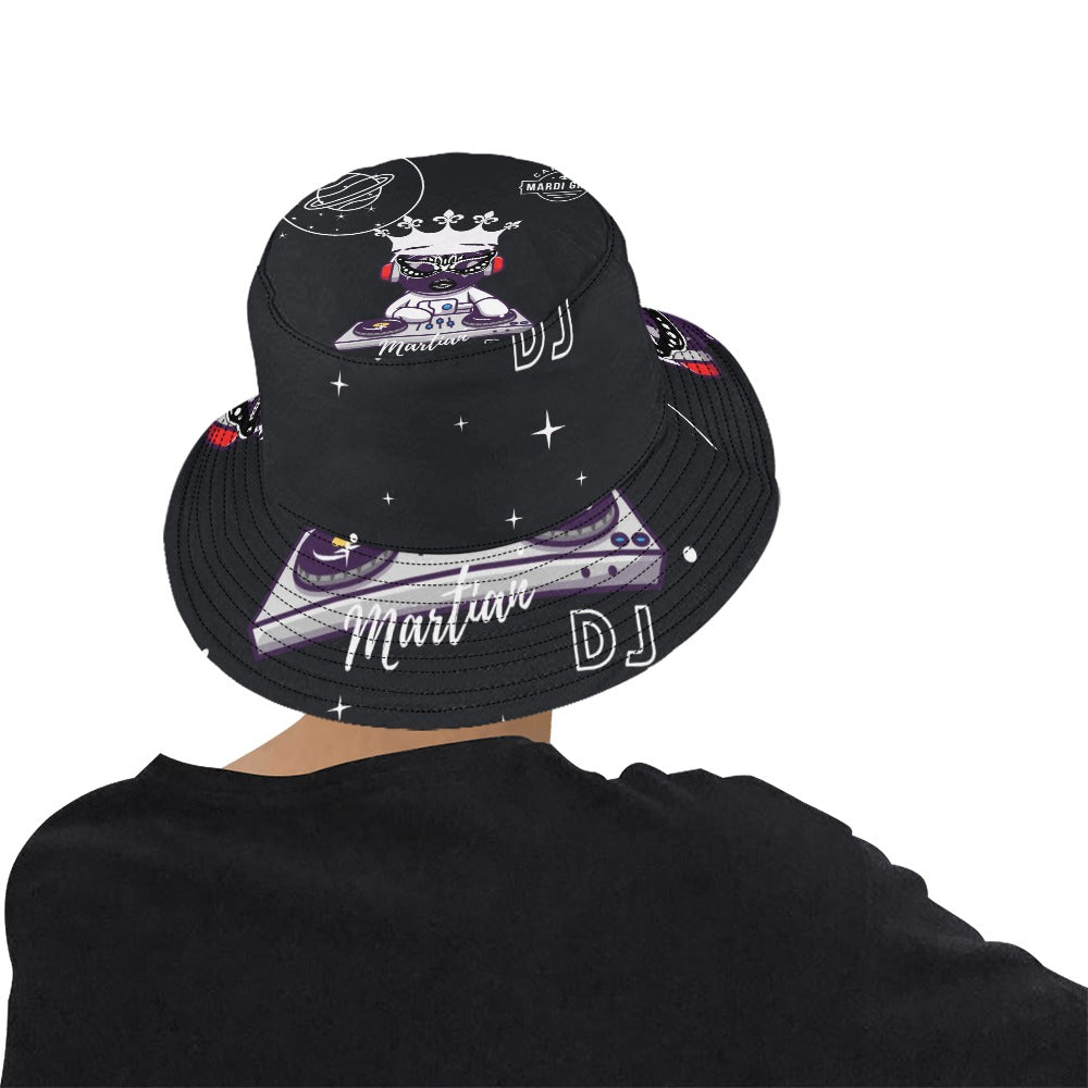 Faith2Faith Records Mardi Gras Men's All Over Print Bucket Hat