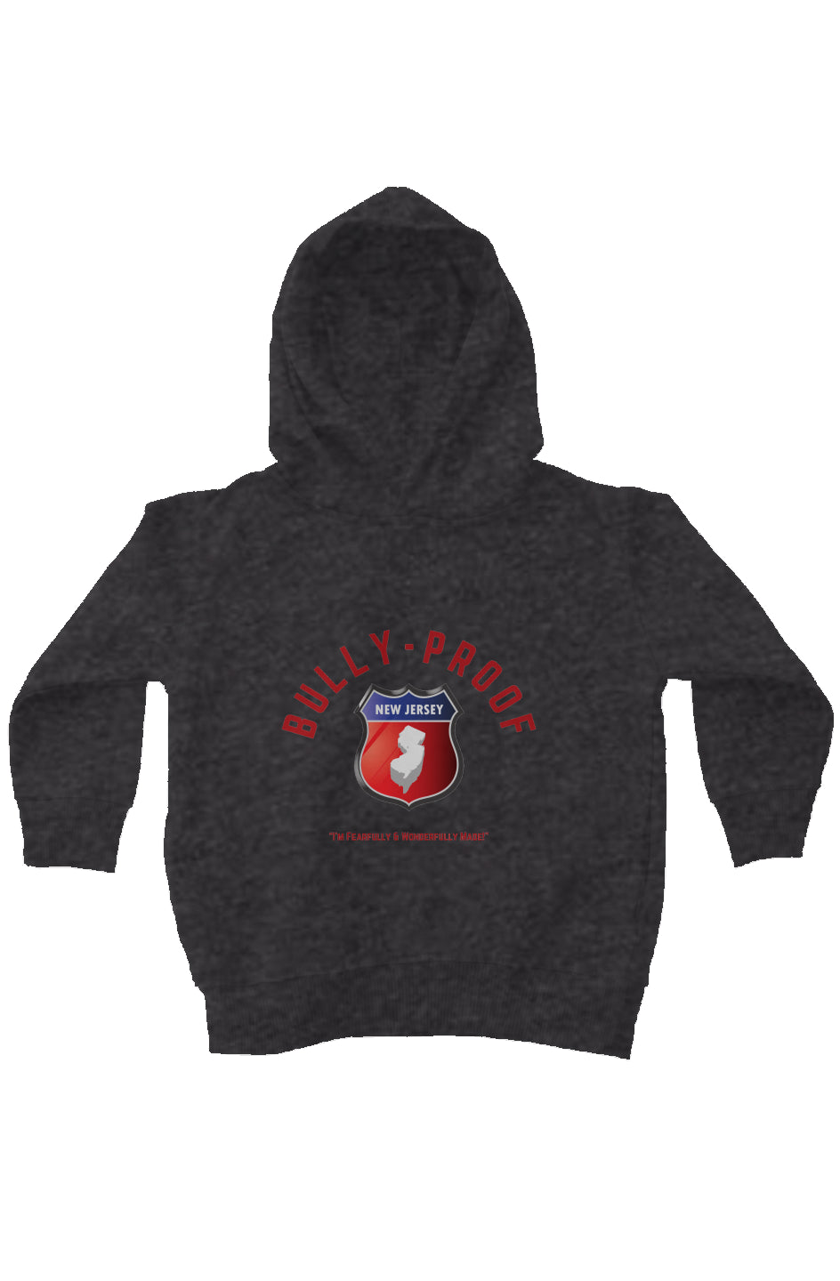Bully-Proof kids fleece pullover hoodie