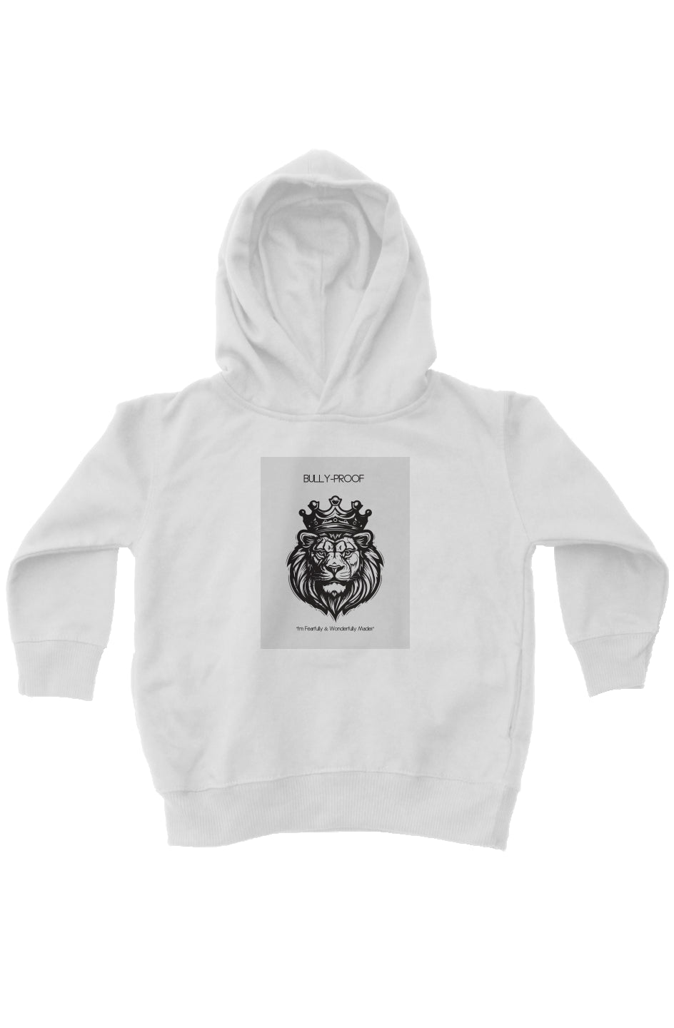 Bully-Proof kids fleece pullover hoodie