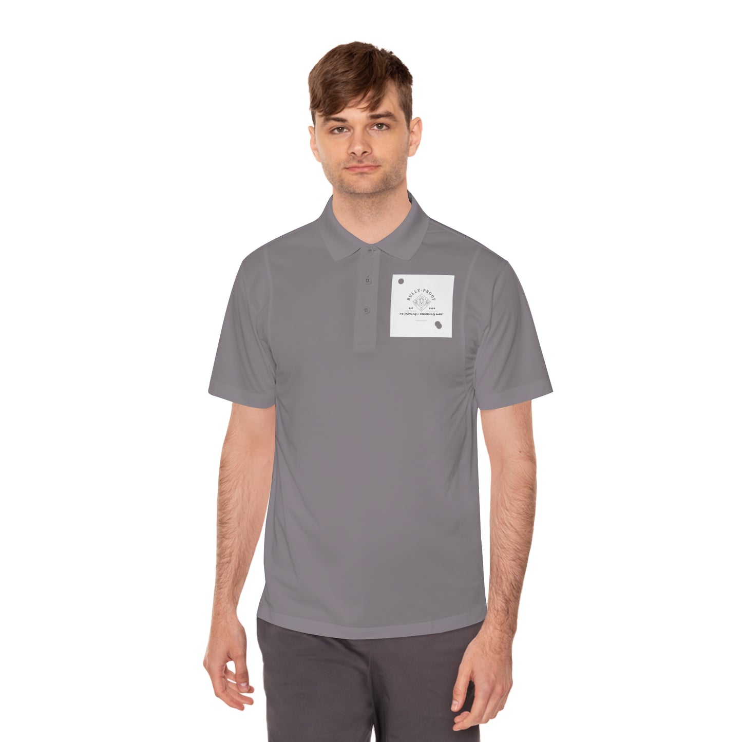 Bully-Proof Logo Men's Sport Polo Shirt