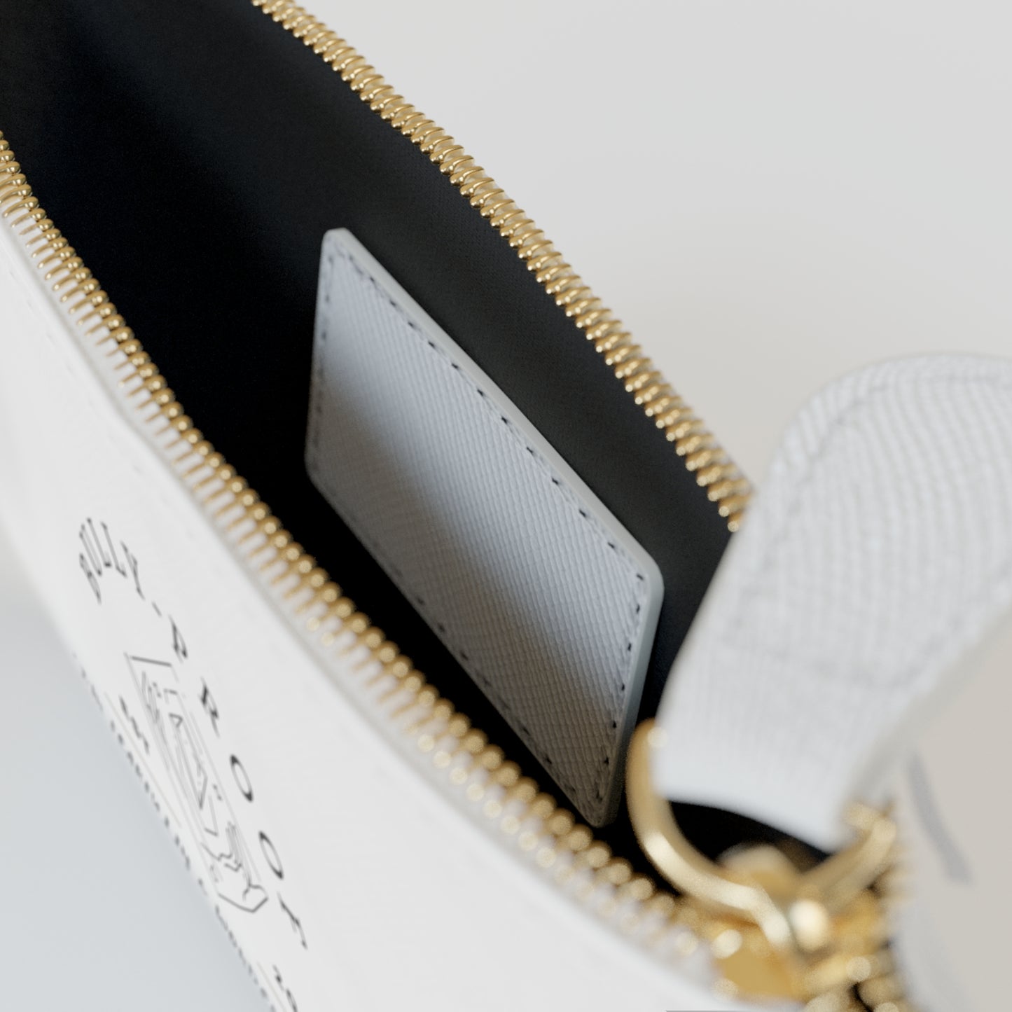 Bully-Proof Logo Mini Clutch Bag