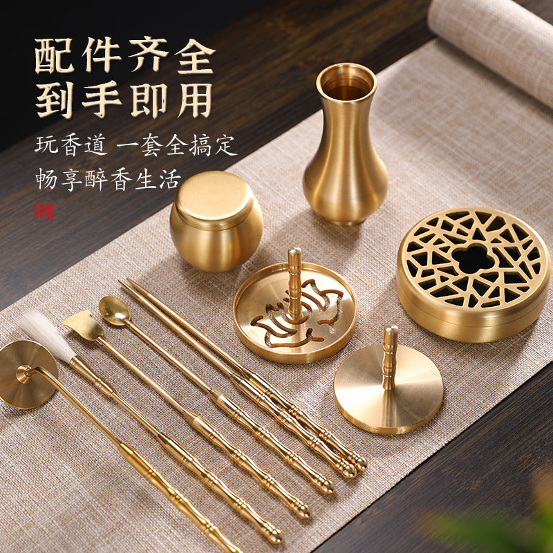 Fragrant Seal Incense Burner Sealing Tool Incense Incense Burner Incense Incense Burner Powder Sandalwood Agaric Gift Box