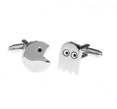Cute Pacman Design Cufflinks