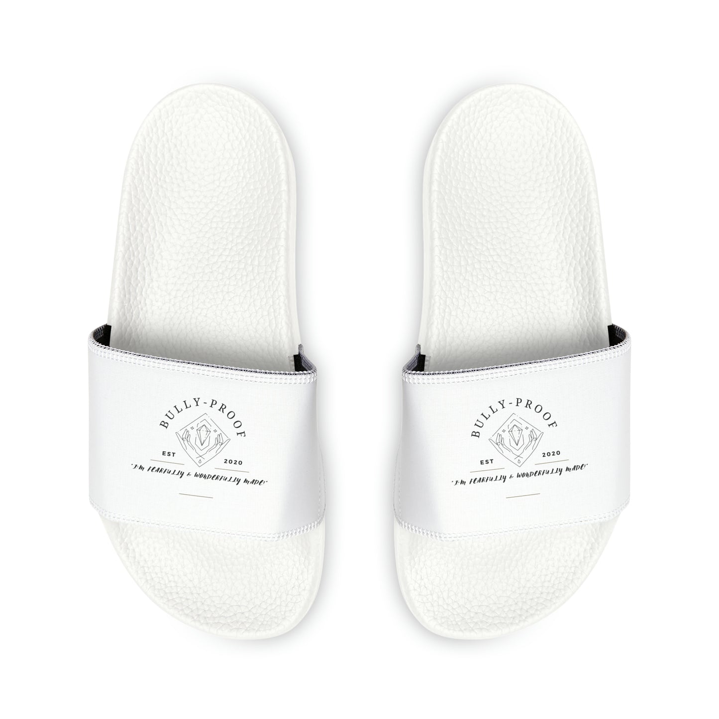 Bully-Proof Logo Men's PU Slide Sandals