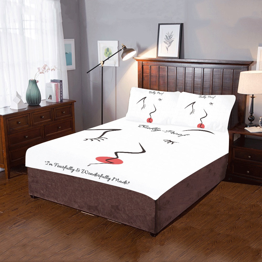 Bully-Proof: 3-Piece Bedding Set