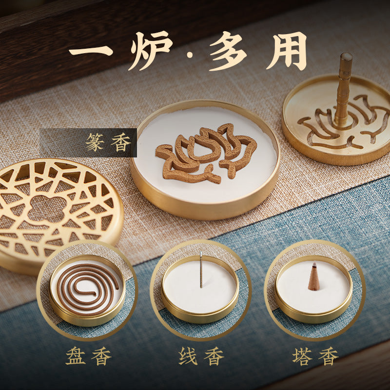 Fragrant Seal Incense Burner Sealing Tool Incense Incense Burner Incense Incense Burner Powder Sandalwood Agaric Gift Box