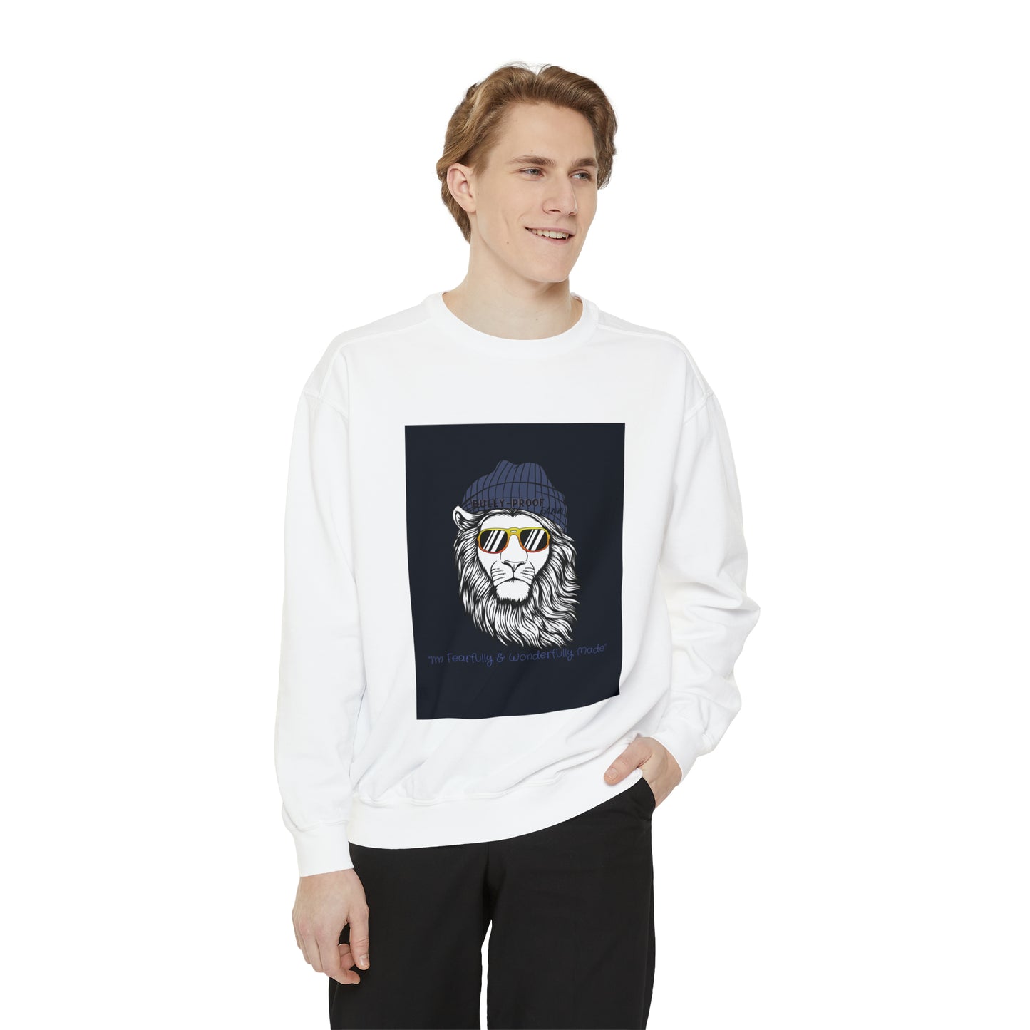 Bully-Proof Unisex Garment-Dyed Sweatshirt