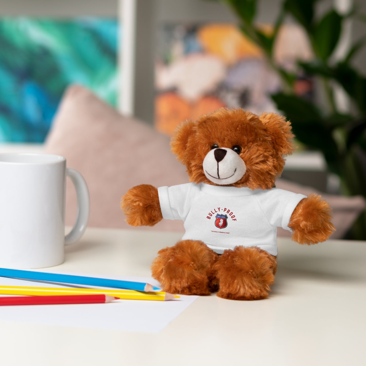Bully-Proof Stuffed Animals with Tee