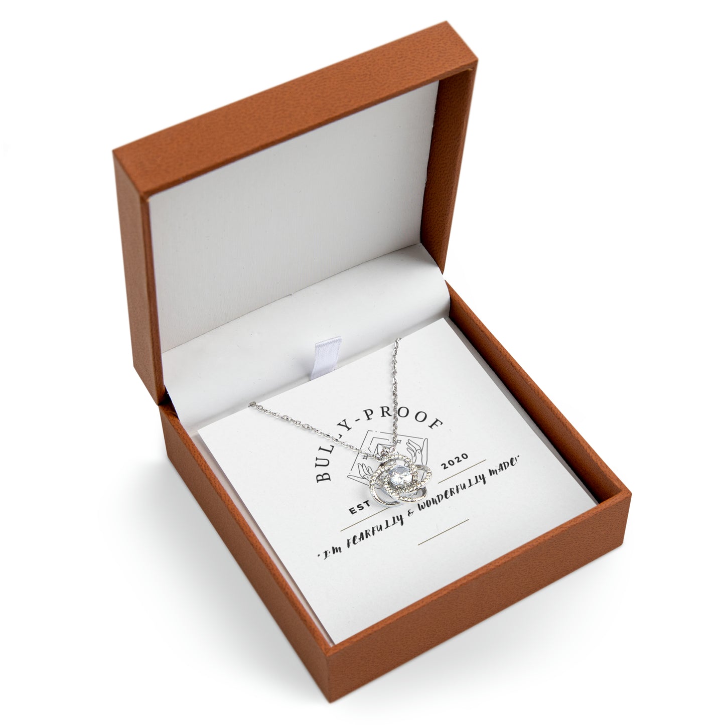 Bully-Proof Love Knot Necklace