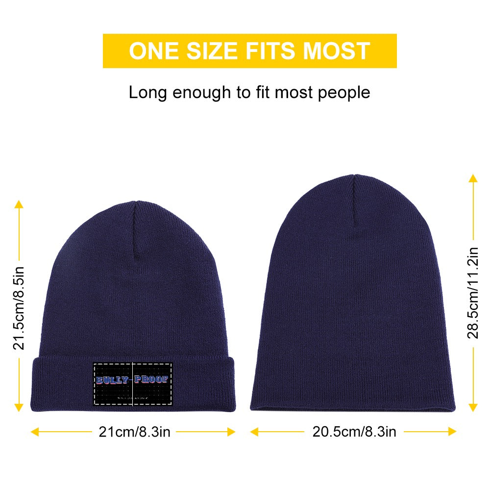 Bully-Proof: Knitted Cap print your logo & image