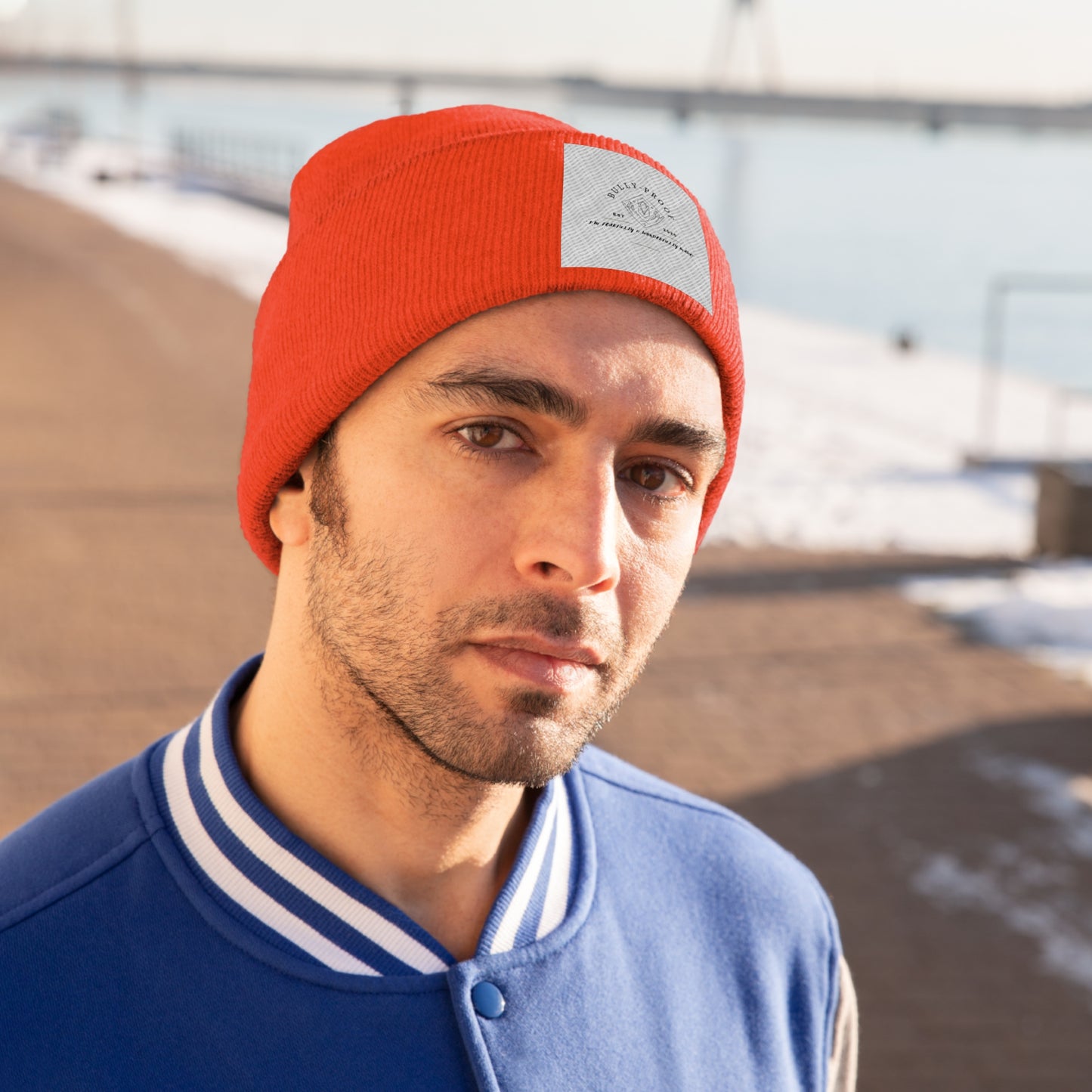 Bully-Proof Logo Knit Beanie