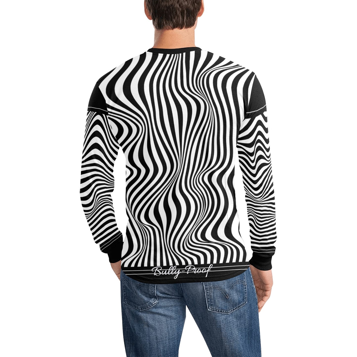 Bully-Proof Off Da Grid Men's Long Sleeve T-shirt(ModelT51)