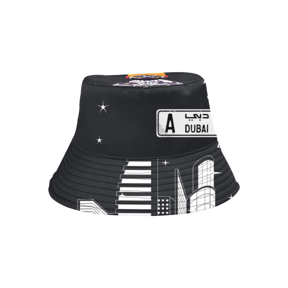 Faith2Faith Records Dubai Men's All Over Print Bucket Hat