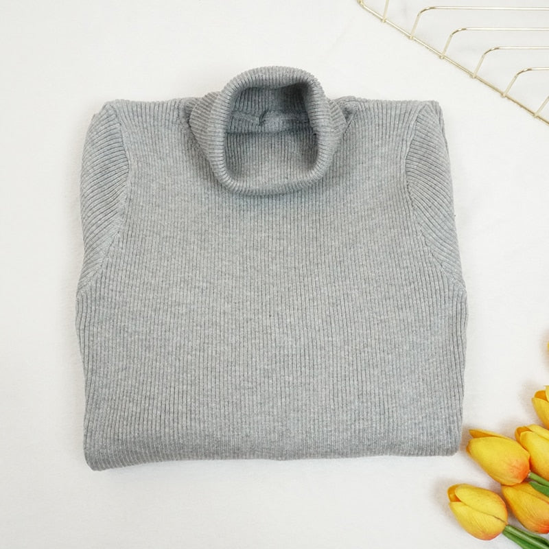 New Autumn Winter Women Knitted Dress Turtleneck Sweater Dresses Lady Slim Bodycon Long Sleeve Bottoming Dress