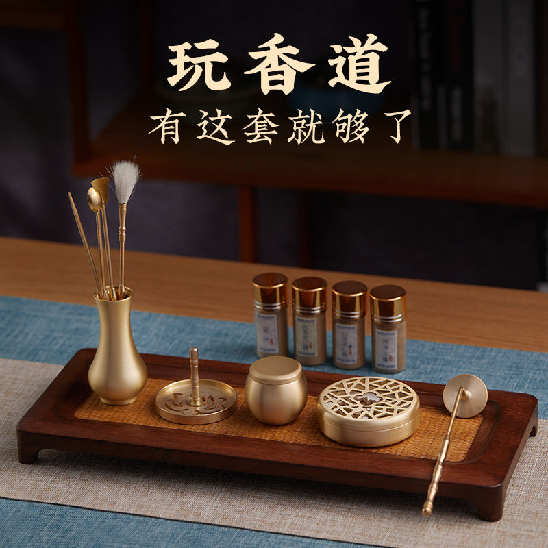 Fragrant Seal Incense Burner Sealing Tool Incense Incense Burner Incense Incense Burner Powder Sandalwood Agaric Gift Box