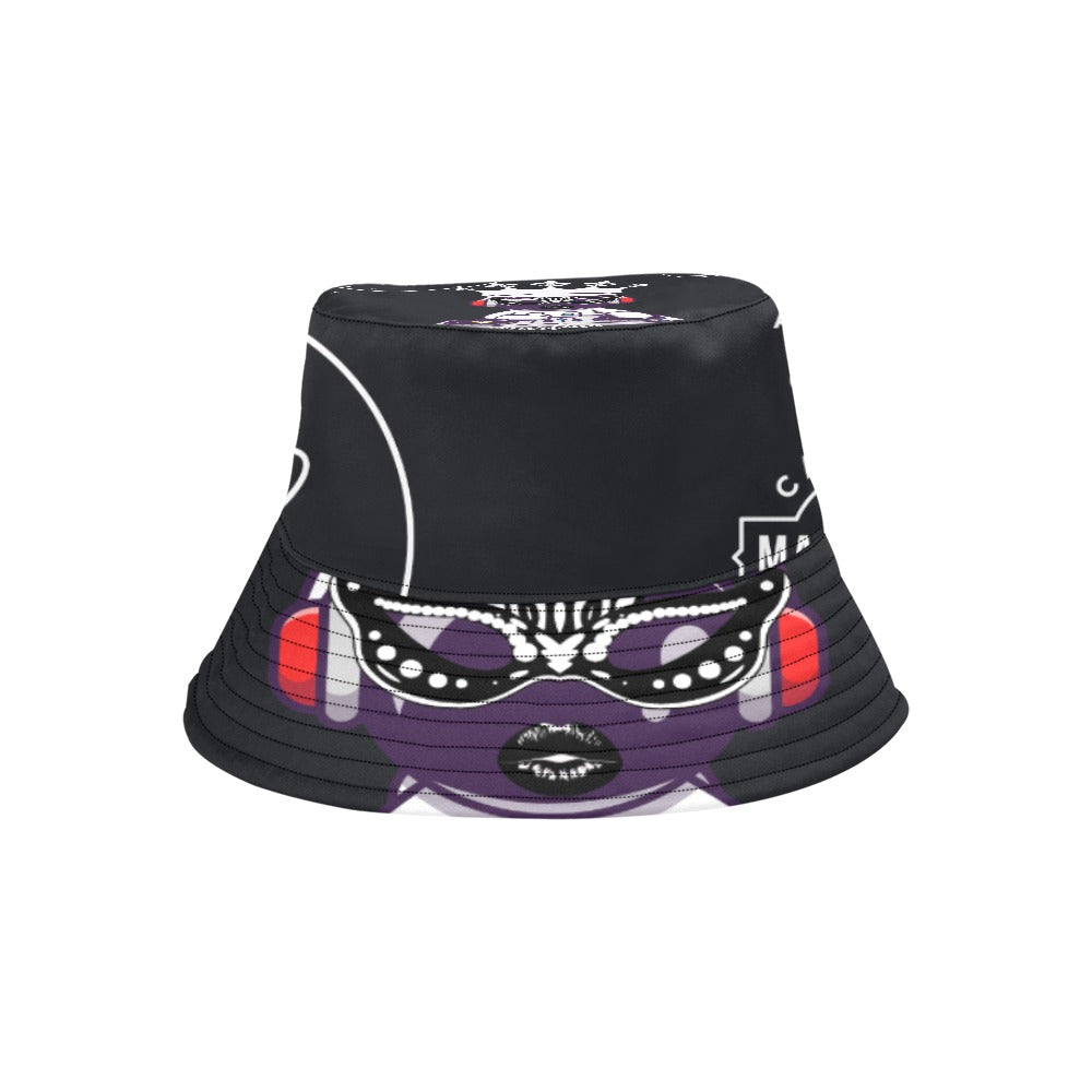 Faith2Faith Records Mardi Gras Men's All Over Print Bucket Hat