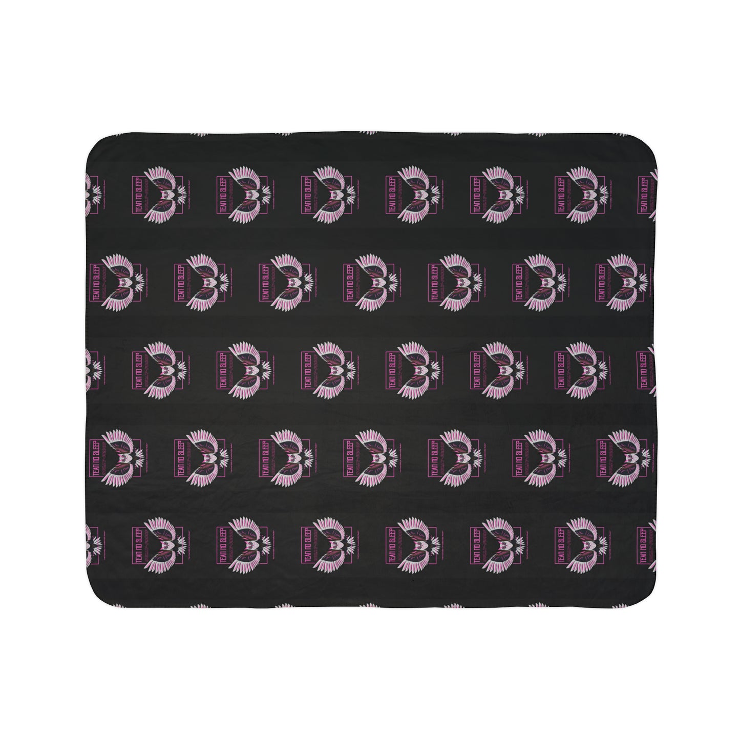 Bully-Proof Team No Sleep Fleece Sherpa Blanket