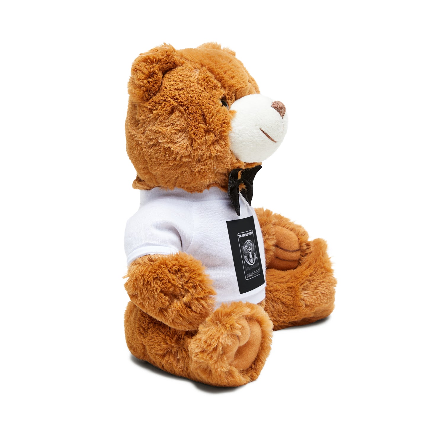 Bully-Proof Team No Sleep Teddy Bear with T-Shirt