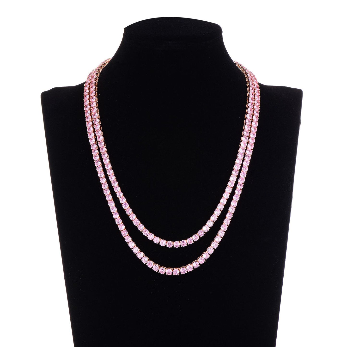 Fashion Cuban Chain Gold-Plated Zircon Jewelry Hiphop Street Hip Hop Accessories