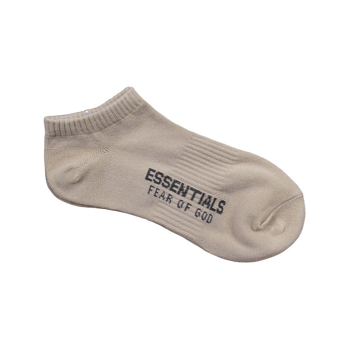 FEAR OF GOD DOUBLE LINE ESSENTIALS Mens and Women's High Street FOG Letter Fashion Brand Sports Socks Boat Socks Versatile